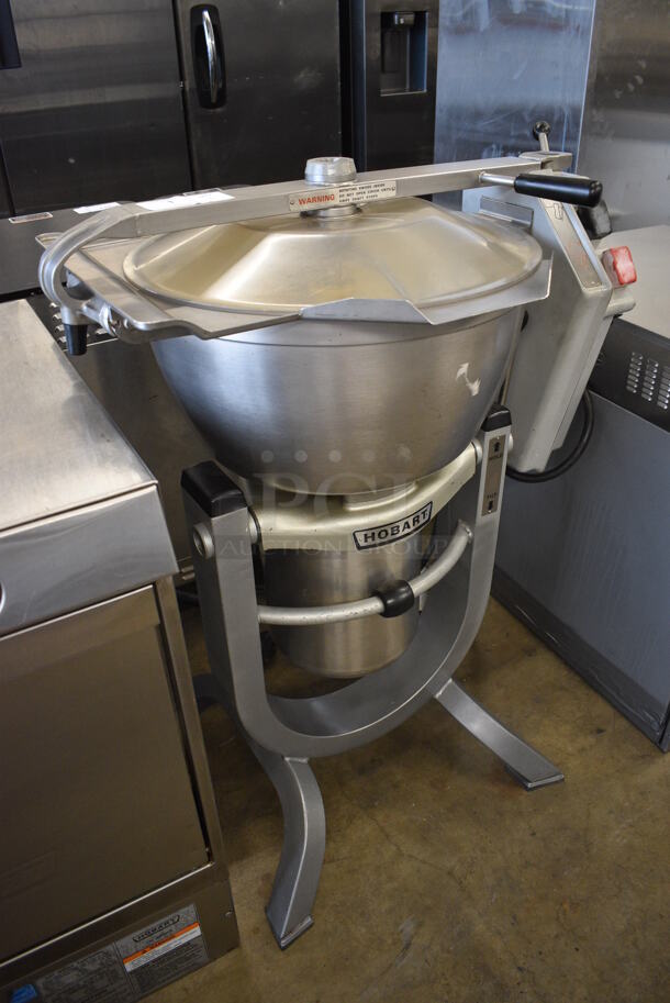 Hobart Model HCM-450 Metal Commercial Floor Style Horizontal Cutter Mixer. 200 Volts, 3 Phase. 32x24x41.5 - Image 3 of 9