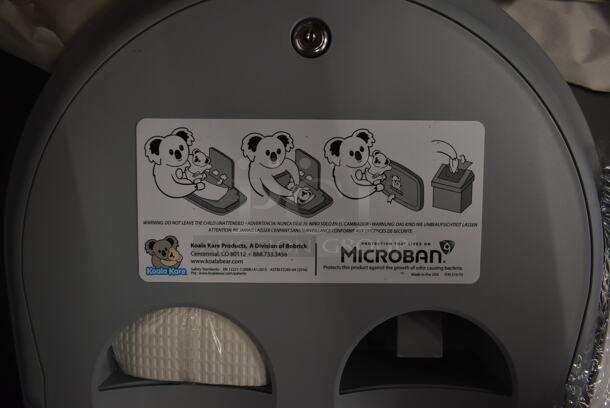 BRAND NEW SCRATCH AND DENT! Koala Kare Black Diaper Changing Station.  - Image 5 of 6