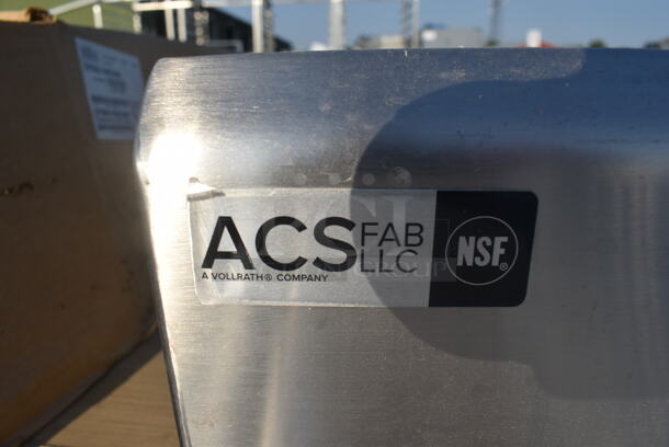 BRAND NEW! Stainless Steel Table w/ Sink Bay, Faucet, Handles and Under Shelf. Bay 20x21x15. - Image 5 of 7