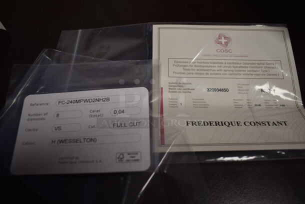 BRAND NEW IN BOX! Frederique Constant Ladies Highlife Pink/Rose Gold MOP Diamond Quartz Watch FC-240MPWD2NH2B - Image 9 of 9