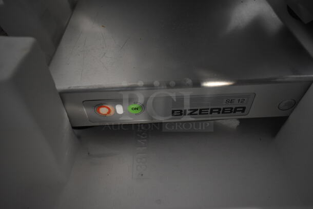 Bizerba SE 12 Metal Commercial Countertop Meat Slicer. 120 Volts, 1 Phase. Tested and Working! - Image 5 of 5