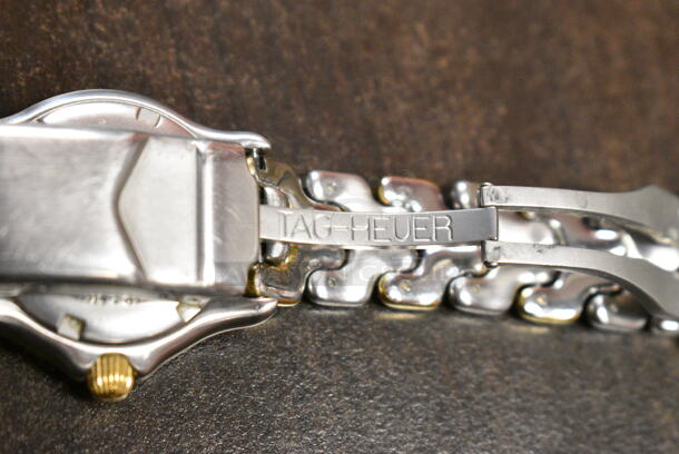 Tag-Heuer WG1320-2 Date Gray Dial Quartz Professional 200 mm Water Resistant Swiss Made Womens Watch - Image 8 of 8