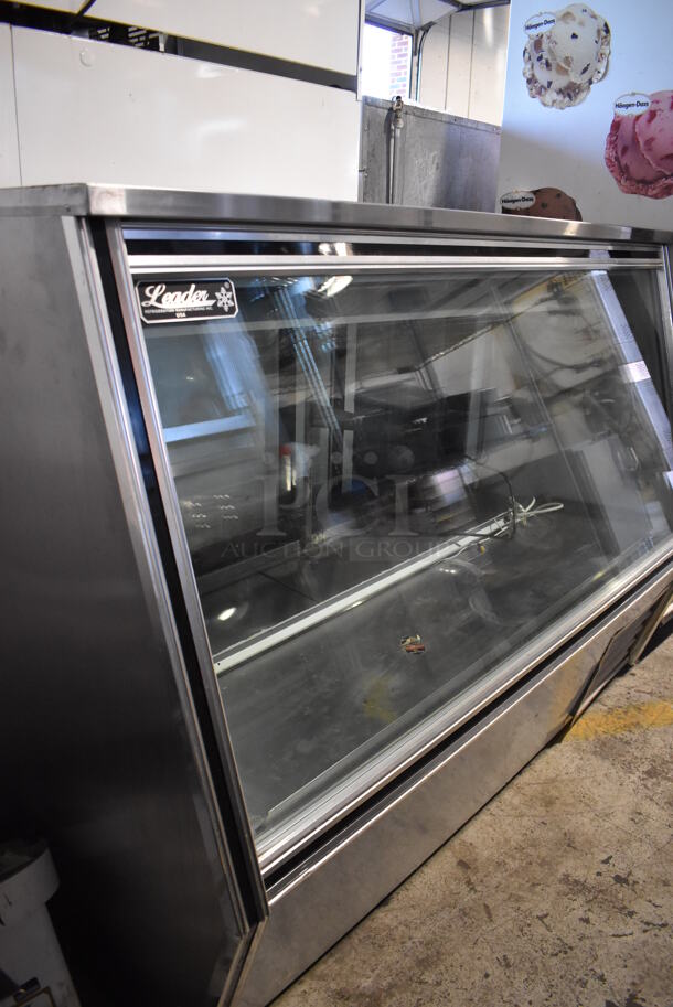 2012 Leader HDL72 S/C Metal Commercial Floor Style Refrigerated Deli Display Case Merchandiser. 115 Volts, 1 Phase. 72x33x53. Cannot Test - Unit Needs New Power Cord - Image 2 of 6