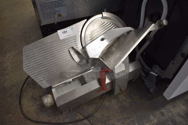 Fleetwood Stainless Steel Commercial Countertop Meat Slicer. 115 Volts, 1 Phase. 25x18x20. Tested and Working! - Image 2 of 6