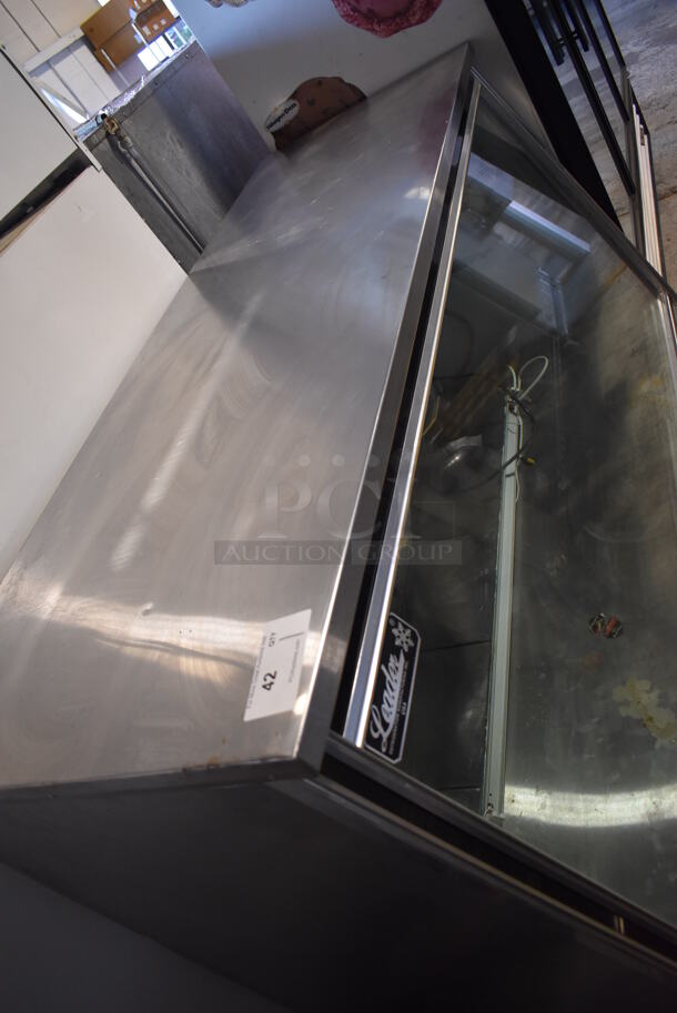 2012 Leader HDL72 S/C Metal Commercial Floor Style Refrigerated Deli Display Case Merchandiser. 115 Volts, 1 Phase. 72x33x53. Cannot Test - Unit Needs New Power Cord - Image 3 of 6