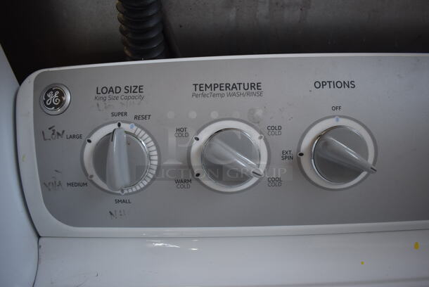 GE Metal Top Load Washer. 115 Volts, 1 Phase. 27x26x43 - Image 4 of 7
