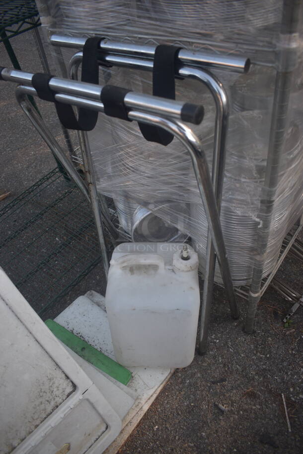 ALL ONE MONEY! Lot of Cutting Boards, Tray Stand, Plastic Containers AND MORE!  - Image 5 of 5