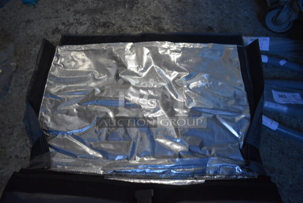 6 BRAND NEW IN BOX! Rubbermaid 529F1600 Pro Serve Gray Insulated Pizza Delivery Bags. 26x17x19. 6 Times Your Bid! - Image 3 of 5