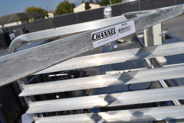 Metal Pan Transport Rack on Commercial Casters.  - Image 5 of 5
