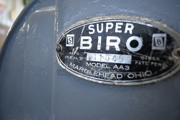 Biro AA3 Metal Commercial Meat Saw. 125 Volts, 1 Phase. Tested and Working! - Image 7 of 8