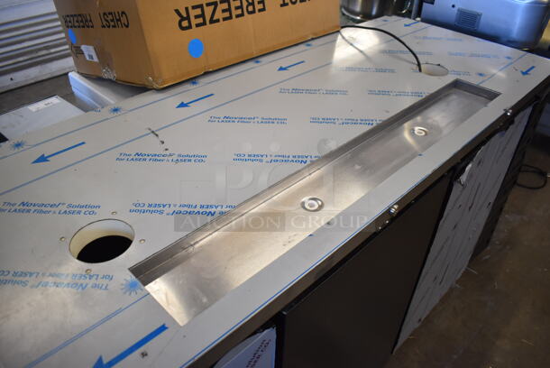 BRAND NEW! Beverage Air DD78HC-1-B-ALT-12T Stainless Steel Commercial Direct Draw Kegerator. Does Not Come w/ Beer Tower or Drip Tray. 115 Volts, 1 Phase. 79x28.5x38. Tested and Working! - Image 11 of 11