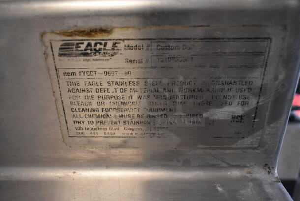 Vulcan Stainless Steel Commercial Work Top Heated Holding Cabinet on Commercial Casters. Top Is Not Attached. 120 Volts, 1 Phase. Tested and Powers On But Does Not Get Warm - Image 5 of 10