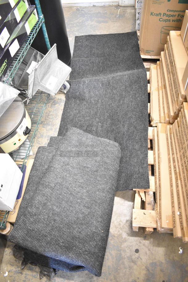 ALL ONE MONEY! Lot of Various BRAND NEW SCRATCH AND DENT! Items Including Acopa 553A40SSL Airpot, Lid Holder, Flat Tech FPB5030A05 22 1/2" x 21" Yellow Table Pad, Floor Mat. - Image 8 of 8
