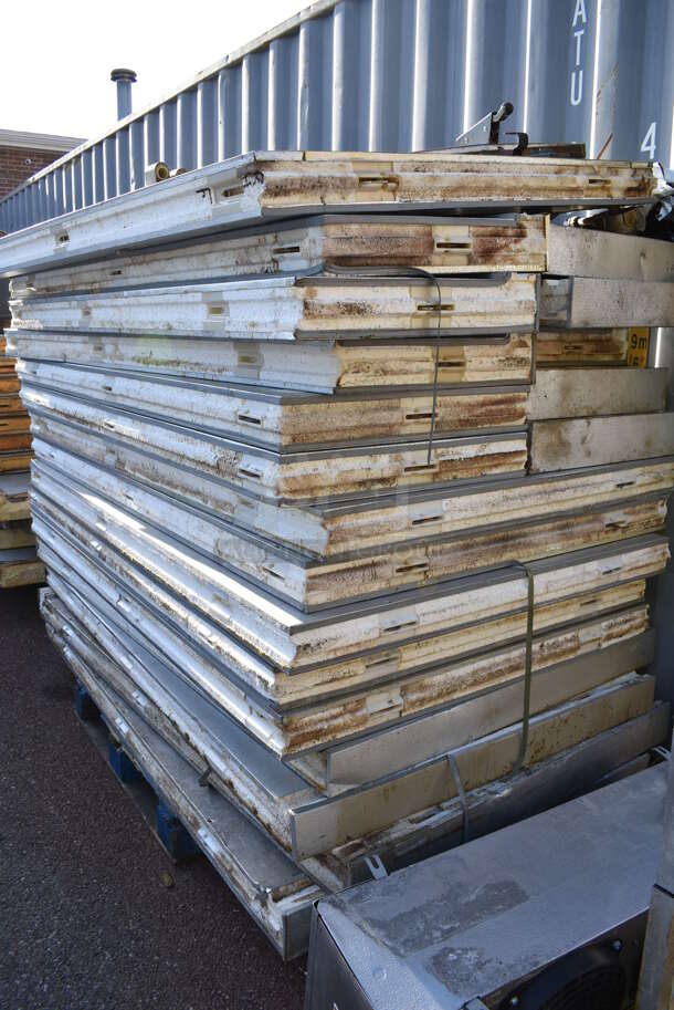 AmeriKooler 12'x7.5'x7.5' Walk In Cooler or Freezer Box w/ Condenser - Image 4 of 7