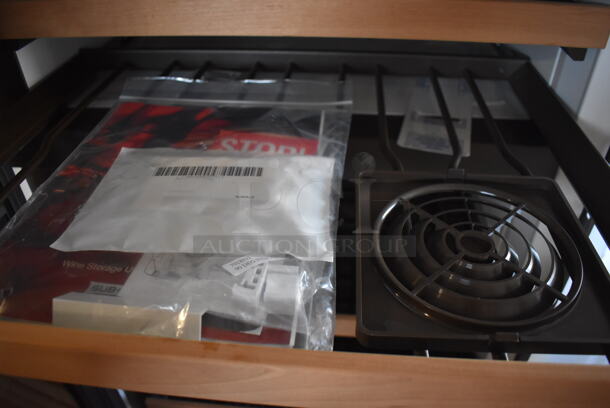 LIKE NEW! Sub Zero IW-30 Metal Commercial Single Door Reach In Wine Chiller Merchandiser. 115 Volts, 1 Phase. Unit Has Only Been Used a Few Times! Tested and Powers On But Does Not Get Cold - Image 5 of 8