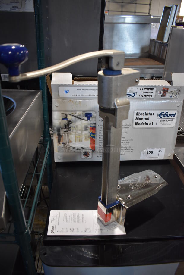 BRAND NEW IN BOX! Edlund #1 Metal Commercial Can Opener w/ Mount. 10x4.5x19 - Image 5 of 5