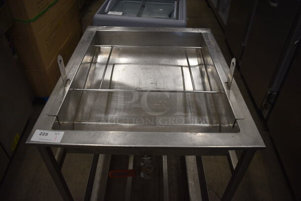 Belshaw Stainless Steel Commercial Icing Glazing Station on Commercial Casters. 31.5x39x40 - Image 4 of 9