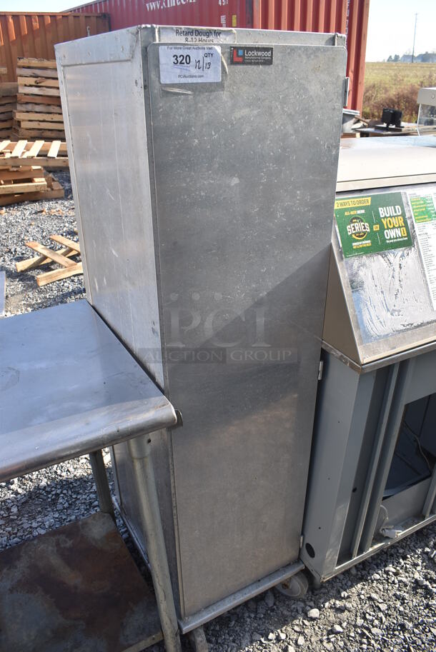 Lockwood Metal Commercial Enclosed Pan Transport Rack on Commercial Casters. 15x21x60 - Image 2 of 5
