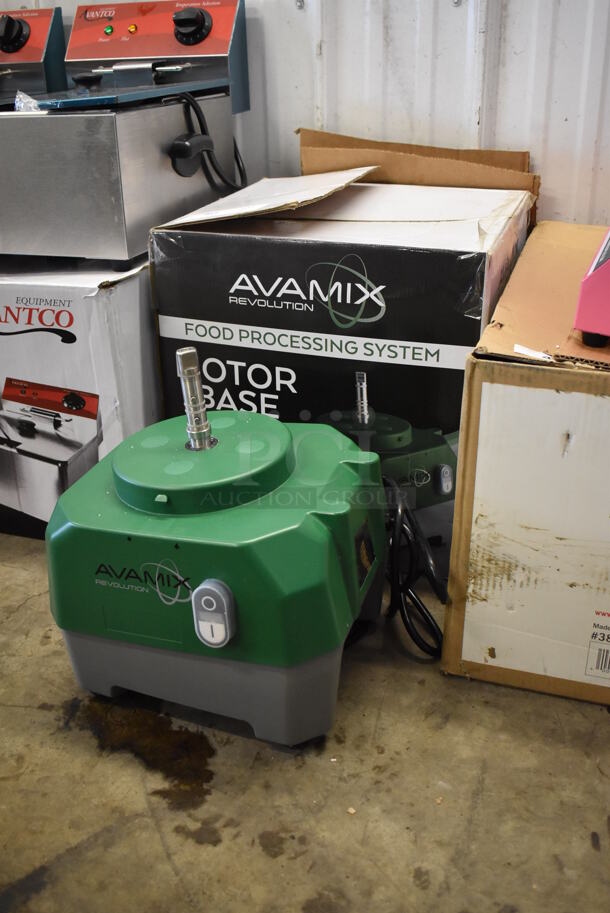 IN ORIGINAL BOX! Ava Mix VC60CN Metal Commercial Countertop Food Processor Base. 120 Volts, 1 Phase. 10x11.5x14. Tested and Does Not Power On - Image 9 of 10