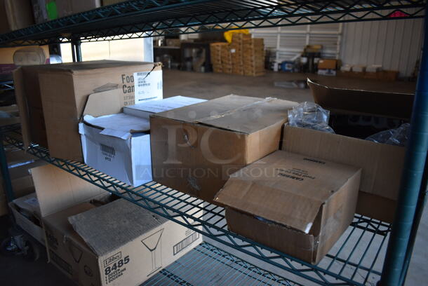 ALL ONE MONEY! Tier Lot of Various Items Including Cambro 1/6 Size Drop In Bin Lids, Poly Bowls and Cambro Trays - Image 3 of 12