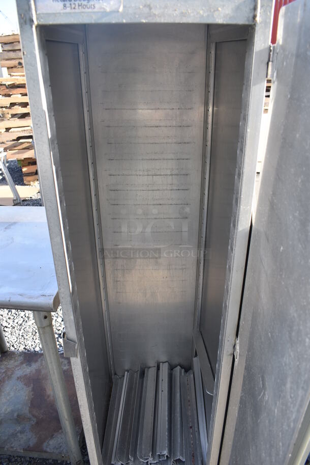 Lockwood Metal Commercial Enclosed Pan Transport Rack on Commercial Casters. 15x21x60 - Image 4 of 5