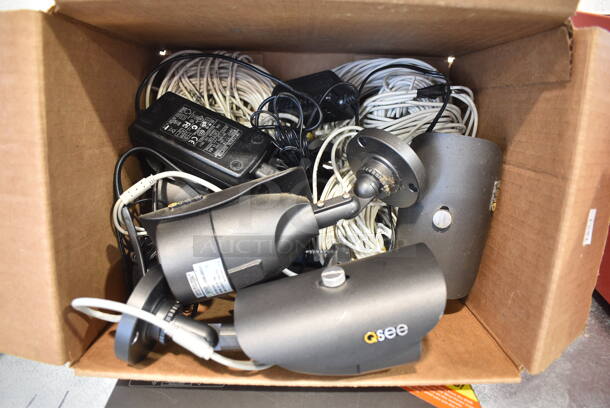 Qsee QT5682-4V3-1 Video System w/ 3 Cameras and Wiring - Image 2 of 6