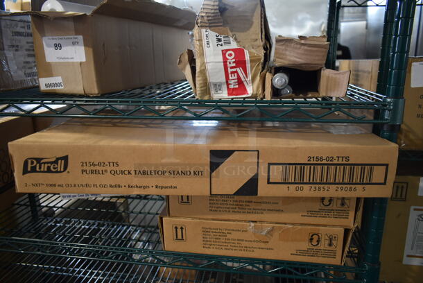 3 BRAND NEW Boxes of Purell Quick Tabletop Stand Kits. 3 Times Your Bid! - Image 5 of 7