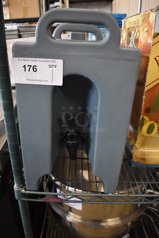 Cambro 100LCD Blue Poly Insulated Beverage Holder Dispenser. 10x11x17 - Image 3 of 7