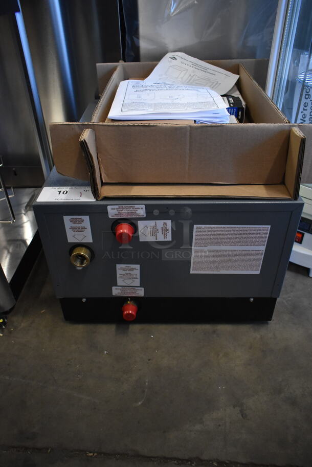 BRAND NEW SCRATCH AND DENT! Hatco C-54 Metal Commercial Countertop 6 Gallon Compact Booster Water Heater. 240 Volts, 3 Phase.  - Image 2 of 7