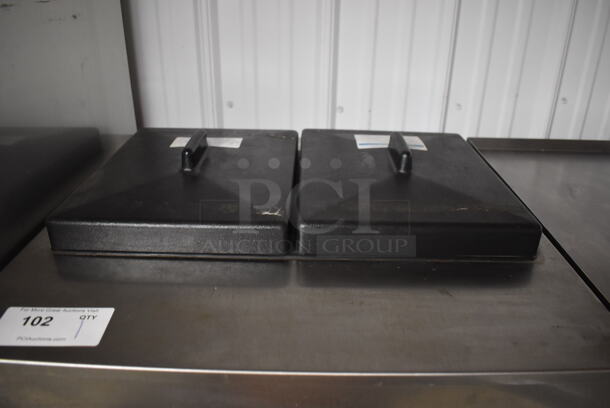 SaniServ W5273P Stainless Steel Commercial Floor Style Air Cooled 2 Flavor w/ Twist Soft Serve Ice Cream Machine on Commercial Casters. 208-230 Volts, 3 Phase. 24x23x59 - Image 5 of 9