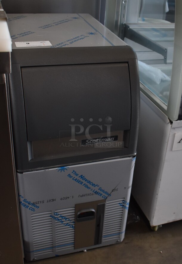 BRAND NEW SCRATCH AND DENT! Scotsman CU0515GA-1E Stainless Steel Commercial Self Contained Undercounter Gourmet Cube Ice Machine. 115 Volts, 1 Phase.  - Image 3 of 6