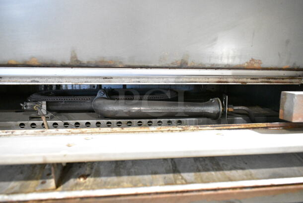 2 Vulcan 7017A1 Metal Commercial Natural Gas Powered Single Deck Pizza Oven. 2 Times Your Bid!  - Image 5 of 10