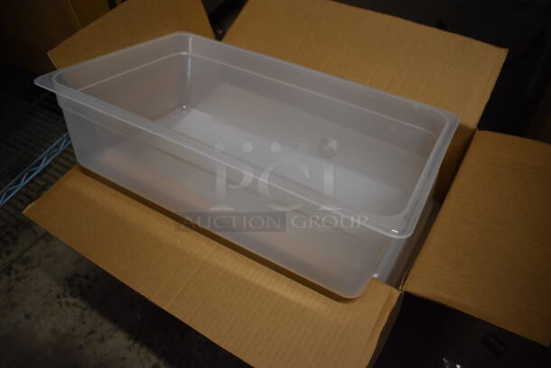 Box of 6 BRAND NEW! Cambro Poly Full Size Drop In Bins. 1/1x6 - Image 2 of 4
