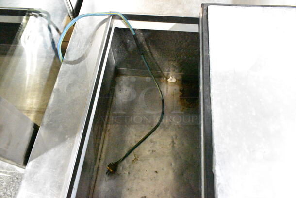 C Nelson BD-8RB Stainless Steel Chest Freezer w/ 2 Center Hinge Lids on Commercial Casters. 115 Volts, 1 Phase. Tested and Working! - Image 4 of 9