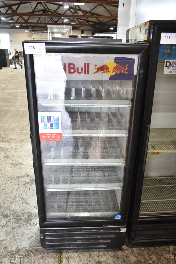 Imbera VR10-58 Metal Commercial Single Door Reach In Cooler Merchandiser w/ Poly Coated Racks. 115 Volts, 1 Phase. Tested and Working! - Image 1 of 4
