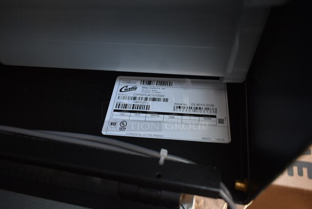 BRAND NEW SCRATCH AND DENT! Curtis CAFEPC4CS10000 Metal Commercial Four Station Cappuccino Machine. 120 Volts, 1 Phase. - Image 6 of 6