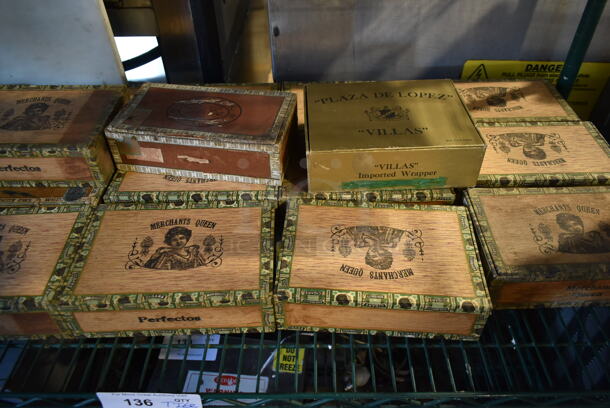 ALL ONE MONEY! Tier Lot of Cigar Boxes. - Image 3 of 4