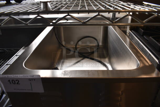 2020 Nemco Model 6055A Stainless Steel Commercial Countertop Food Warmer. 120 Volts, 1 Phase. 14.5x22.5x8.5. Tested and Working! - Image 2 of 5