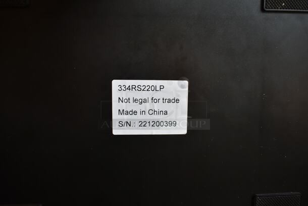 BRAND NEW SCRATCH AND DENT! AvaWeigh 334RS220LP Stainless Steel Commercial Countertop 220 Pound Scale. Tested and Working! - Image 7 of 7