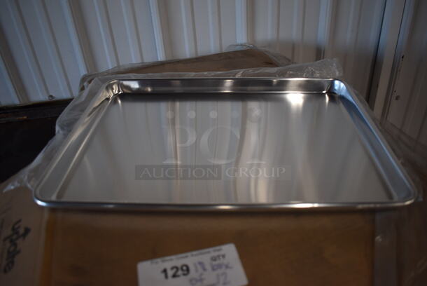 18 Boxes of 12 BRAND NEW! Update Metal Half Size Baking Pans. 13x18x1. 18 Times Your Bid!