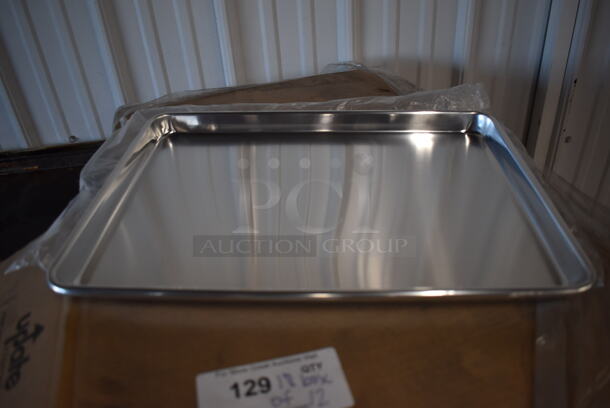 18 Boxes of 12 BRAND NEW! Update Metal Half Size Baking Pans. 13x18x1. 18 Times Your Bid! - Image 1 of 5