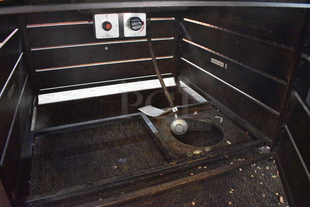 Bond HYFP50065-2 Wood Pattern Brown Metal Propane Gas Fire Pit. BUYER MUST REMOVE. 45x45x24. (Susquehanna Ale House) - Image 6 of 9