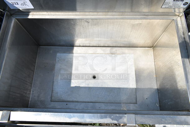 Krowne 18-30-7 Stainless Steel Ice Bin w/ Cold Plate and Speedwell. - Image 5 of 6