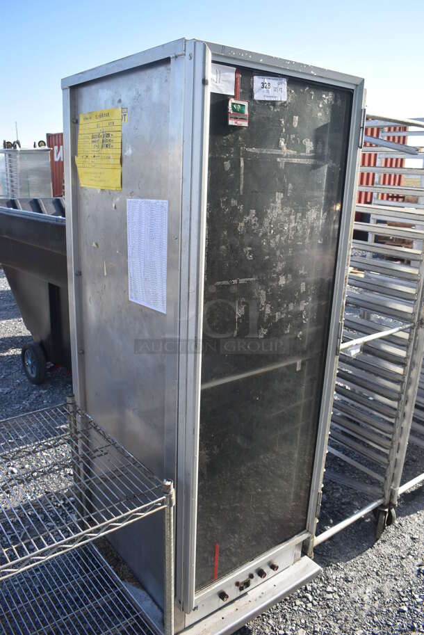 Wilder Metal Commercial Enclosed Pan Transport Rack on Commercial Casters. 25x31x70 - Image 4 of 5