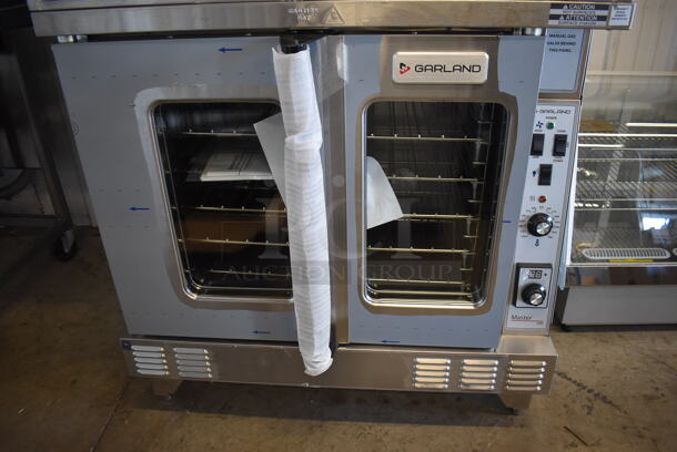 2 BRAND NEW SCRATCH AND DENT! 2022 Garland MCO-GS-10S Master 200 Natural Gas Powered Full Size Convection Ovens w/ View Through Doors, Metal Oven Racks and Thermostatic Controls. 60,000 BTU. 38x38x71. 2 Times Your Bid! - Image 8 of 11
