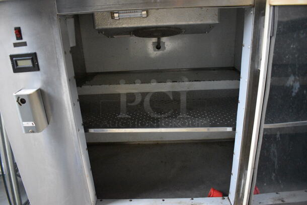 CustomCool Stainless Steel Commercial Single Door Undercounter Cooler. 36x31x36. Tested and Working! - Image 3 of 6