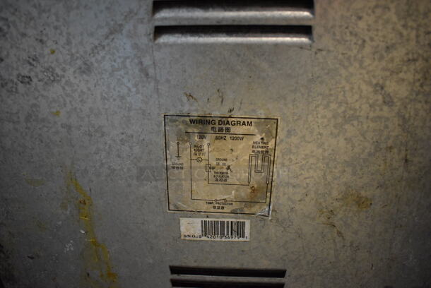 Avantco Stainless Steel Commercial Countertop Food Warmer. 120 Volts, 1 Phase. 14.5x22.5x8.5. Tested and Working! - Image 5 of 5