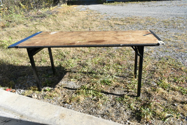 8 Various Folding Table. 72x18.5x31, 72x30x31. 8 Times Your Bid!  - Image 4 of 4