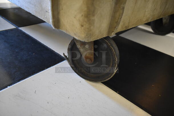 Gray Poly 2 Tier Cart on Commercial Casters. (kitchen) - Image 6 of 6