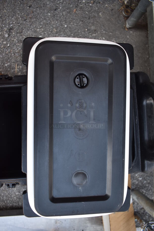 Cambro 250LCD Black Poly Insulated Beverage Holder Dispenser. 9x16x19 - Image 6 of 7